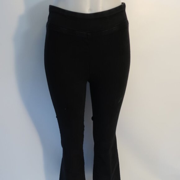 Womens Frame Bardot The Jetset Sheen Noir Black Denim Jean 1 US/S (25"-29") - Picture 3 of 12